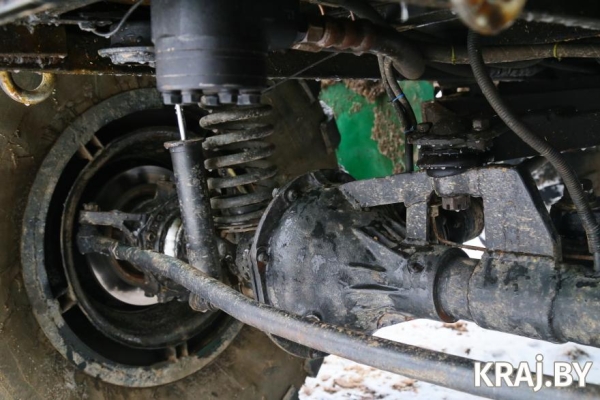 Белорус собрал самодельный вездеход «Бегемот»