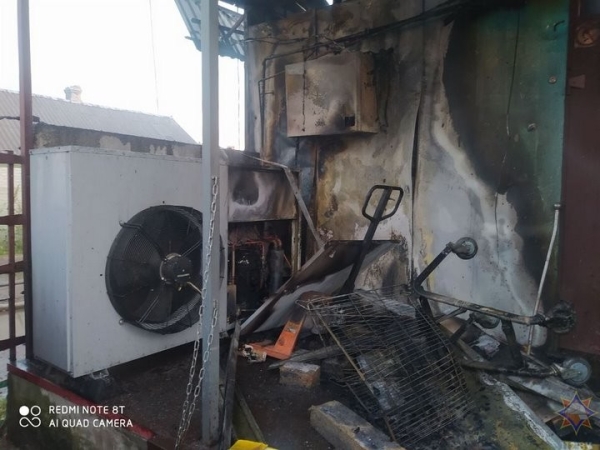 В Бресте горел магазин «Копеечка». Стали известны подробности