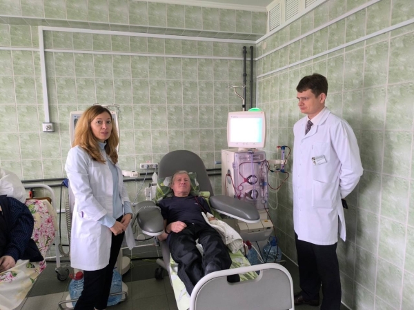 Брестская центральная городская больница получила 4 аппарата  «искусственная почка» для гемодиализа пациентов