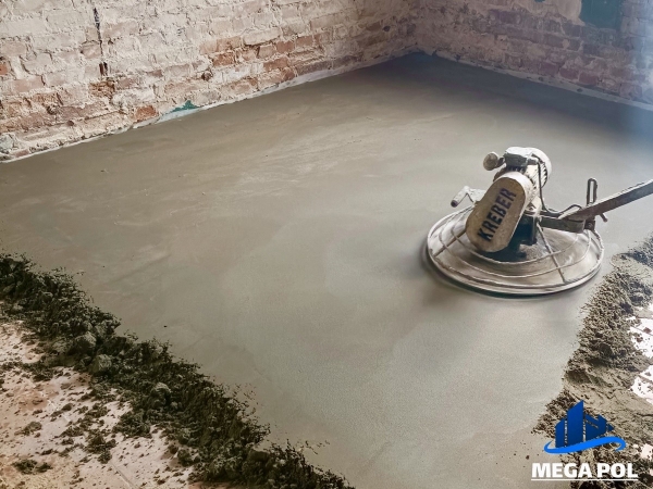 Идеально ровные полы под ключ с гарантией от компании «МегаПол». Полусухая стяжка в Бресте и области