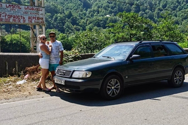 Белорусы на старенькой AUDI махнули в Грузию и обратно