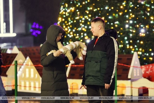 Как прошла новогодняя ночь в Бресте. Фоторепортаж