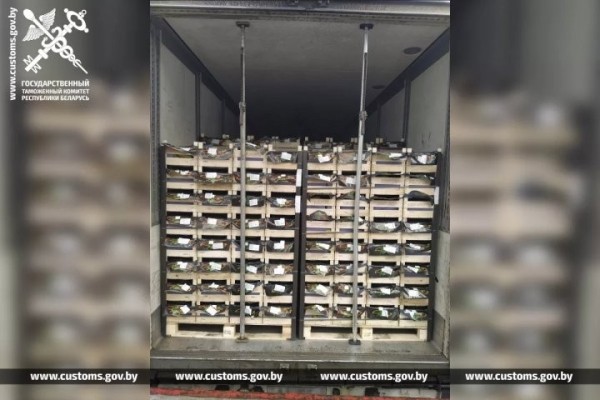 Брестские таможенники развернули грузовик с польскими грушами