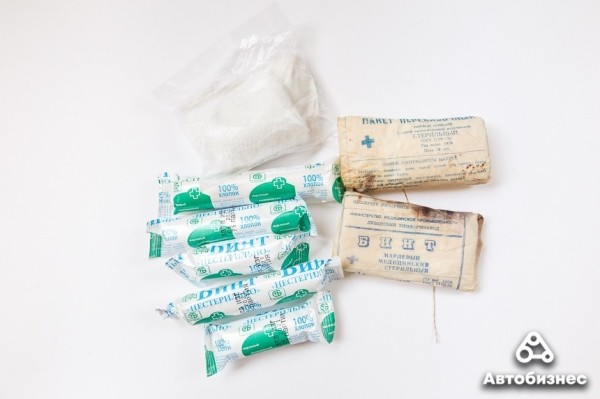 Раньше было лучше? Сравнили автомобильную аптечку из СССР с современной