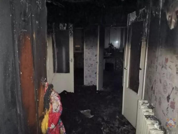 В Малоритском районе помогут многодетной семье восстановить дом после пожара