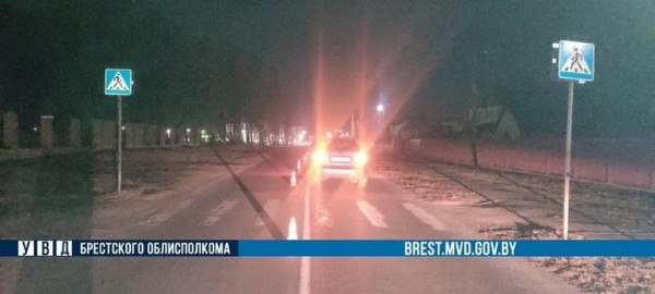 В Каменце водитель автомобиля Skoda сбил девушку