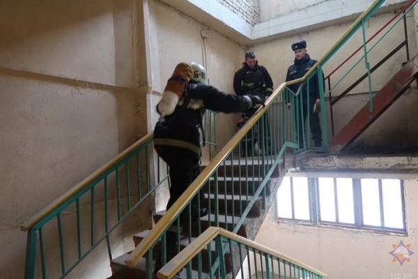 Скоростной подъем в высотное здание: соревнования в Дрогичине Скоростной подъем в высотное здание: соревнования в Дрогичине