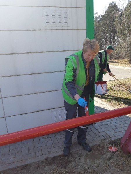 Весенние уборочные работы начал коллектив РУП «Белоруснефть-Брестоблнефтепродукт»