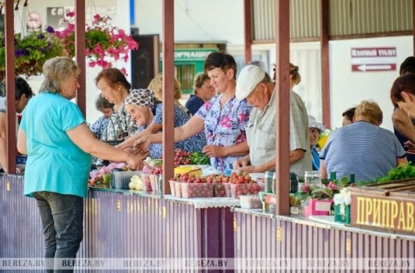 Первые лесные ягоды появились на рынке в Березе. Цены