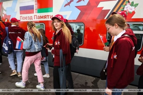 «Поезд Памяти» встретили в Бресте