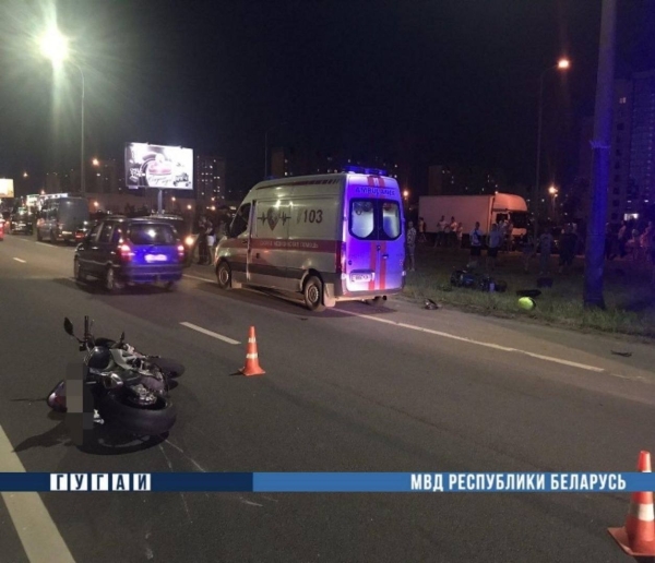 Мотоциклист погиб.  Стали известны подробности ДТП на Варшавке в Бресте