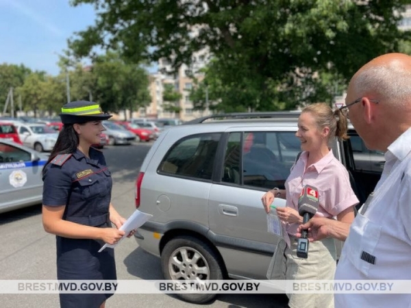 ГАИ Бреста проверила, кто паркуется на местах для инвалидов