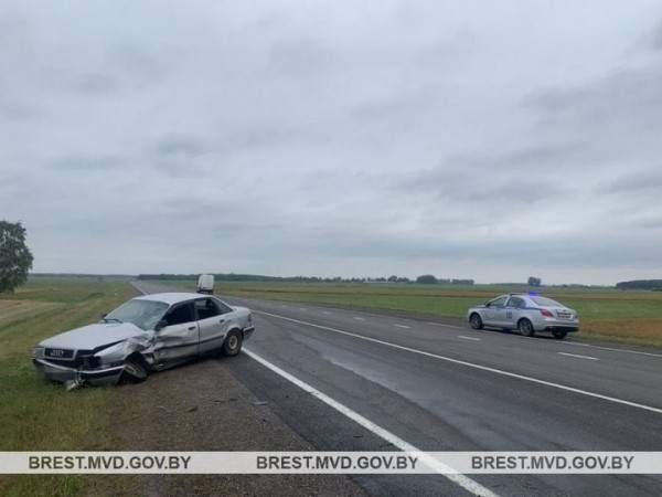 В Дрогичинском районе столкнулись две машины