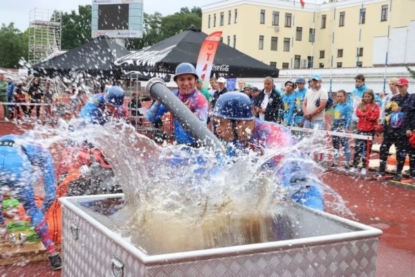 В Бресте завершился юниорский чемпионат мира по пожарно-спасательному спорту. У Беларуси – отличный результат