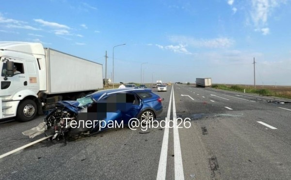 Семья из Беларуси попала в ДТП на Ставрополье: двое погибших