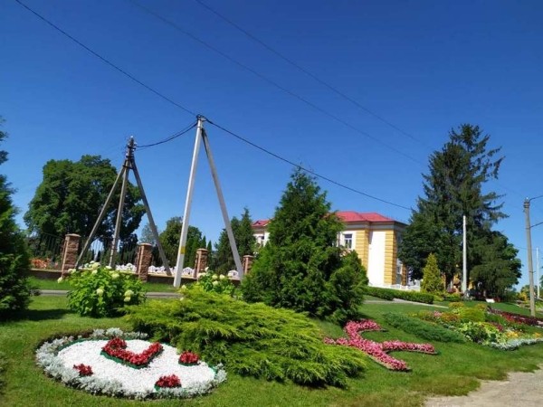 Полюбуйтесь на цветочный океан Видомли (агрогородок в Брестской области)