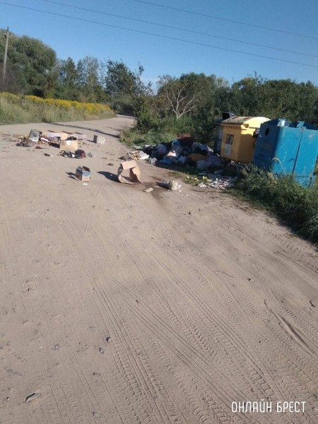 
                Читатель: 03.09.22. Мусор на улице Абрикосовой, г. Брест. Нет слов. Как люди могут довести до такого беспорядка?
            