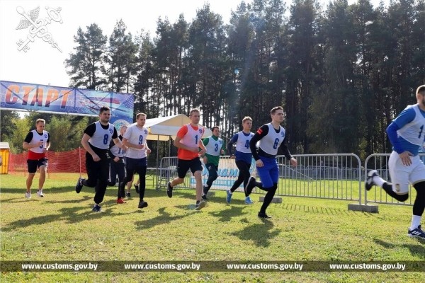 Команда Брестской таможни выиграла чемпионат таможенных органов по легкоатлетическому кроссу