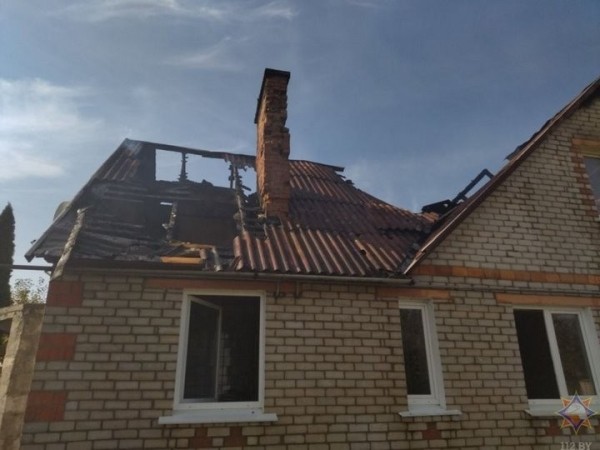 Очевидцы спасли человека при пожаре в Кобринском районе Очевидцы спасли человека при пожаре в Кобринском районе