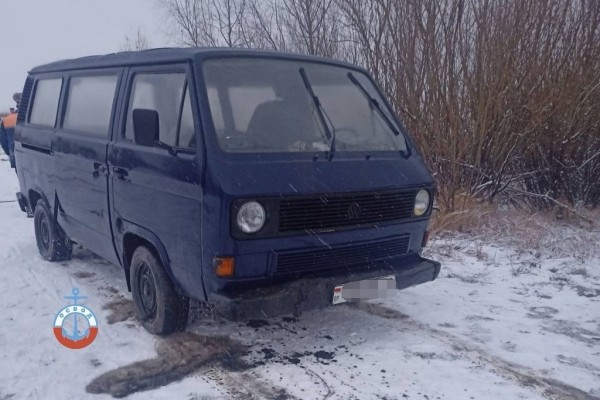 В Беларуси автомобиль вместе с водителем съехал в Припять, его нашли спустя два дня