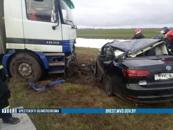 Страшное ДТП произошло в Дрогичинском районе: погиб водитель легковушки