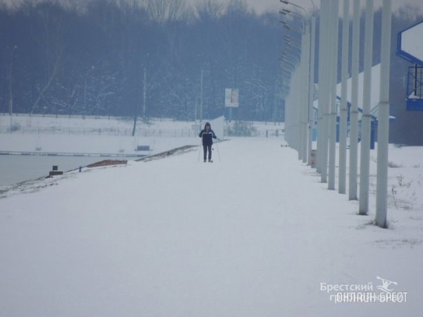 Лыжная трасса заработала на гребном канале Бреста Лыжная трасса заработала на гребном канале Бреста