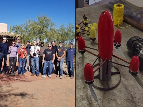 Самый быстрый в мире квадрокоптер разогнался до 414 км/ч Самый быстрый в мире квадрокоптер разогнался до 414 км/ч