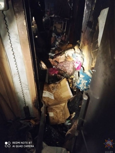 Хозяйку нашли на полу. Ночной пожар в Бресте Хозяйку нашли на полу. Ночной пожар в Бресте