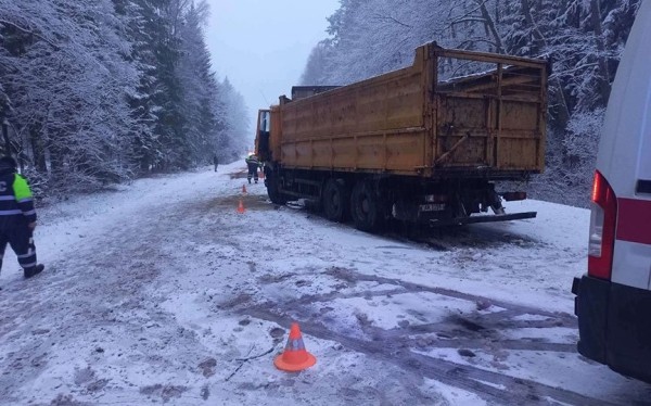 Подробности ДТП с двумя грузовиками в Брестской области
