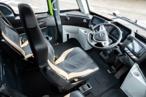 Первый белорусский электрогрузовик испытывают в работе. Как он выглядит Первый белорусский электрогрузовик испытывают в работе. Как он выглядит