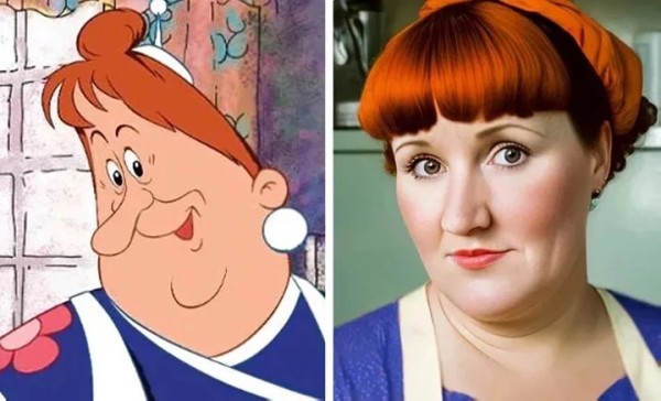 Нейросеть нарисовала героев советских мультфильмов в виде реальных людей. Смотрите, что получилось Нейросеть нарисовала героев советских мультфильмов в виде реальных людей. Смотрите, что получилось