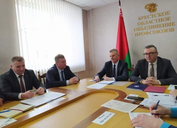 Александр Рогачук выдвинут на должность председателя Брестского областного объединения профсоюзов