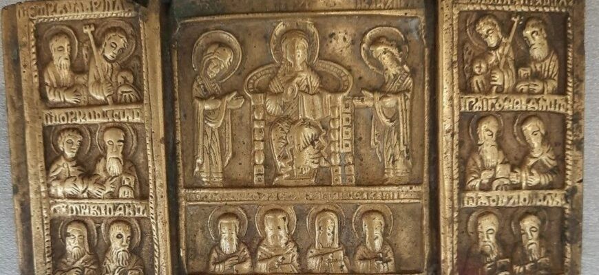 Памятники медного культового литья впервые привезли в Витебск Памятники медного культового литья впервые привезли в Витебск