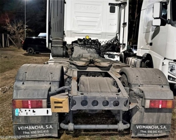 В Беларусь пытались ввезти фуру Iveco, которую недавно угнали в Испании