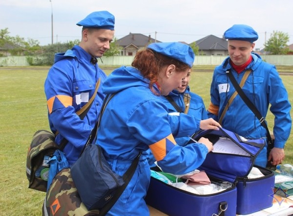 В Бресте прошли соревнования на лучшую санитарную дружину