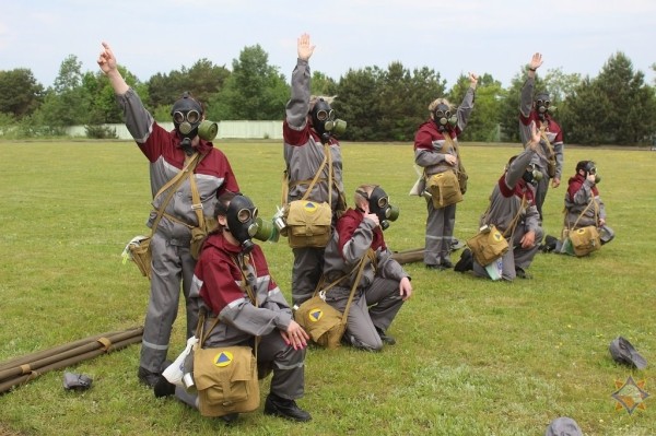 В Бресте прошли соревнования на лучшую санитарную дружину