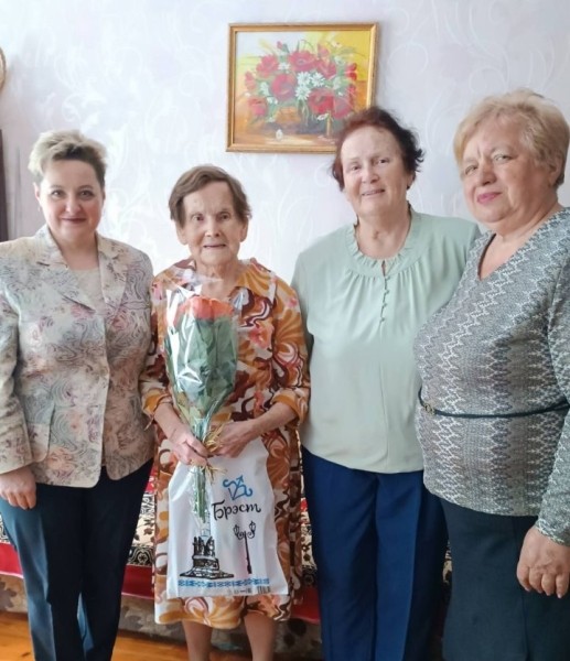 Старейшей жительнице Ленинского района г. Бреста - 103 года