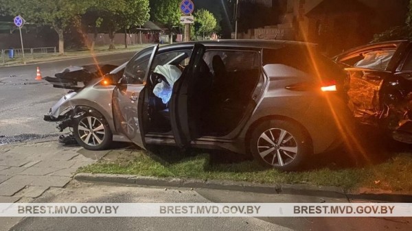 В Барановичах водителя, из-за которого в аварии пострадало 7 человек, заключили под стражу