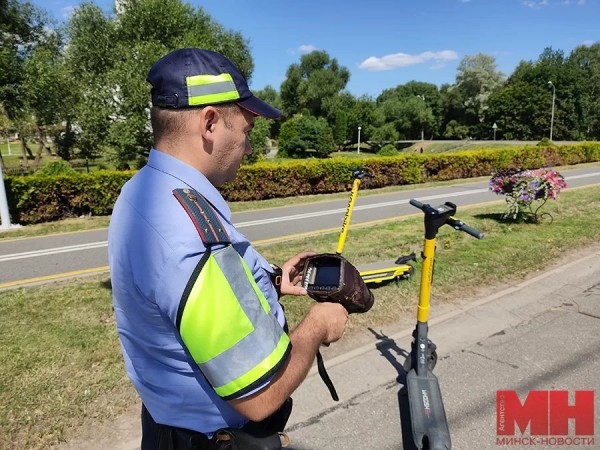 Не выше 25 км/ч! Скорость движения средств персональной мобильности начали фиксировать сотрудники ГАИ