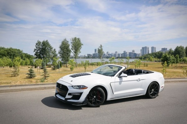 «Геометрия не пострадала, безопасность — целая». Белорус привёз из Америки 466-сильный Ford Mustang GT