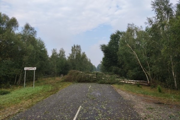 Серьёзные последствия непогоды в Антополе