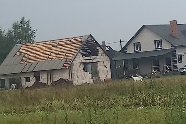 Серьёзные последствия непогоды в Антополе