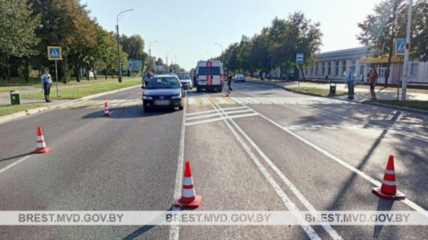 В Кобрине травмирована пешеход В Кобрине травмирована пешеход