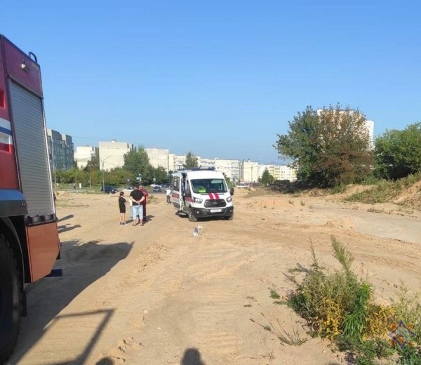 В Слониме 9-летнего мальчика засыпало песком на стройке