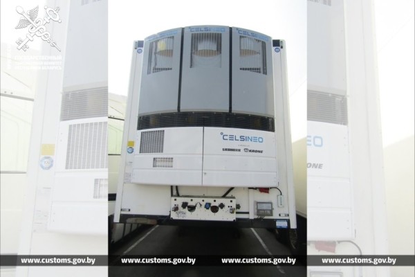 Через «Козловичи» в Беларусь ввезли полуприцеп с измененным VIN