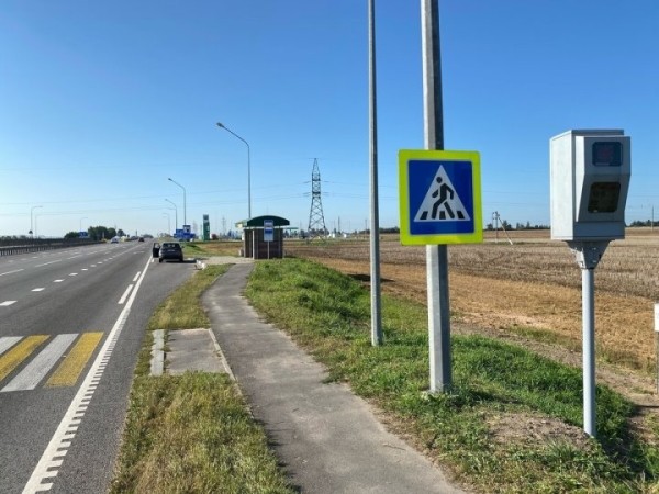 Сразу три новые камеры скорости установили на трассе Р23