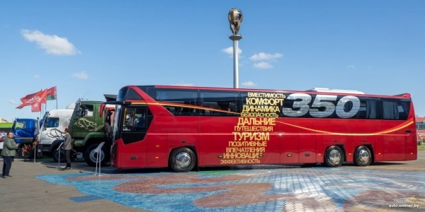 МАЗ провел белорусскую презентацию своего нового междугороднего автобуса МАЗ провел белорусскую презентацию своего нового междугороднего автобуса