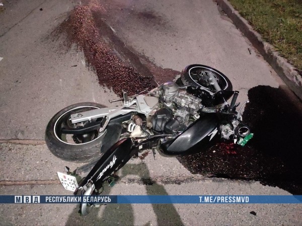 В Волковысском районе в ДТП погибли водитель и пассажир мотоцикла