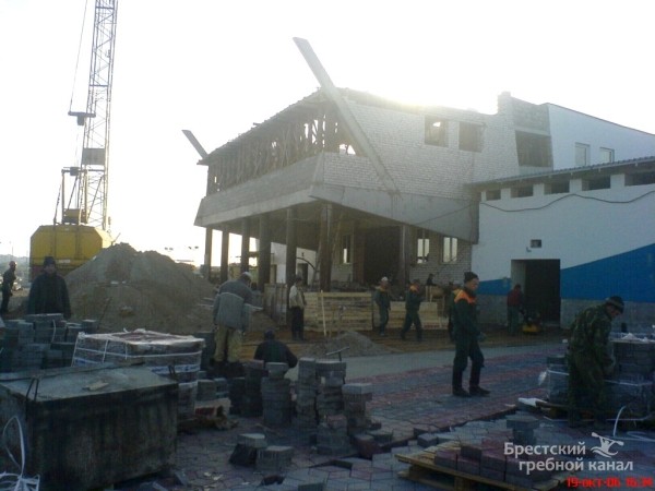 Строительство Брестского гребного канала. Фотографии, которые вы не видели