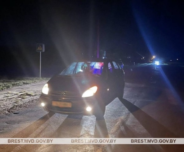 Житель Березовского района сбил пешехода